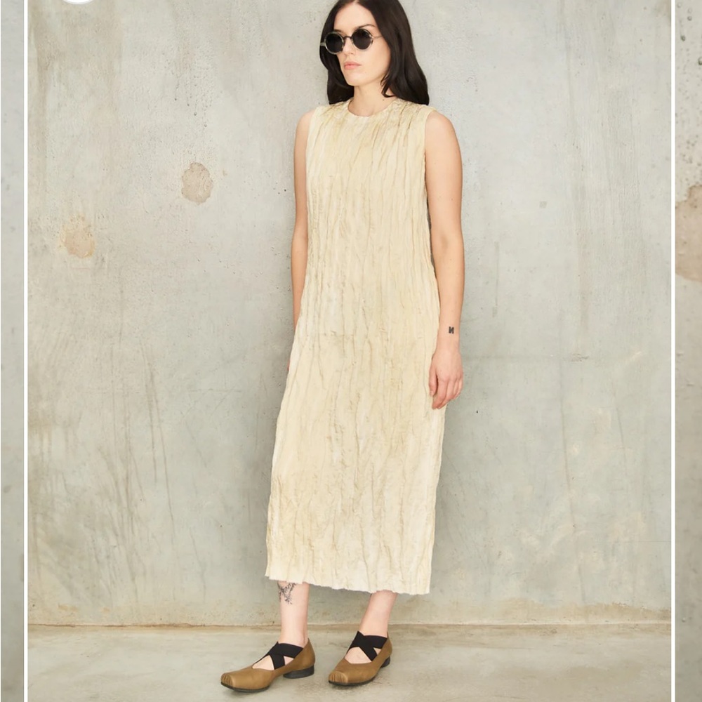 UMA WANG
Tan Spigola Dart Dress L